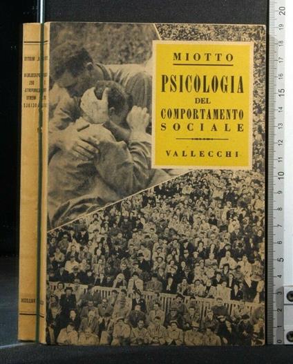 Psicologia Del Comportamento Sociale - Antonio Miotto - copertina