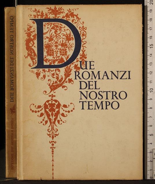 Due romanzi del nostro tempo - Nicholas Monsarrat - copertina