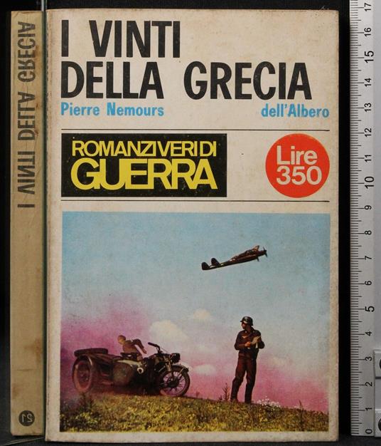 I vinti della Grecia - Pierre Nemours - copertina