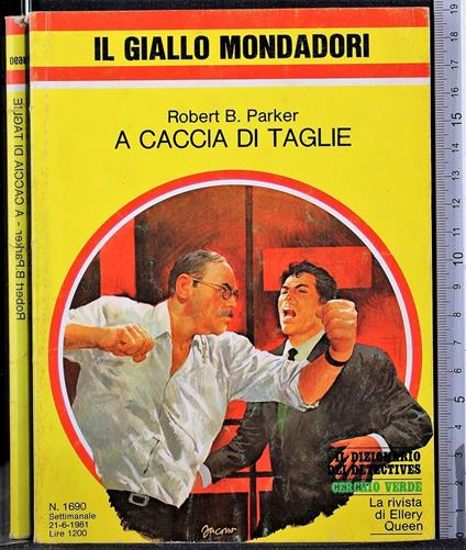 A caccia di taglie - Robert Parker - copertina