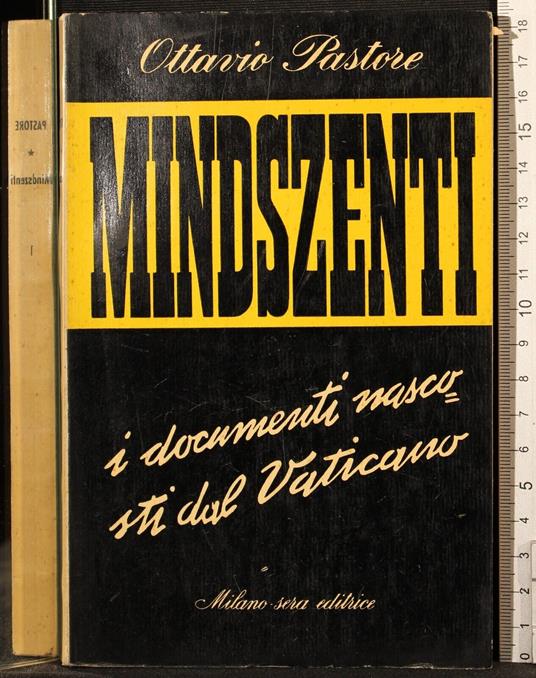Mindszenti - Ottavio Pastore - copertina