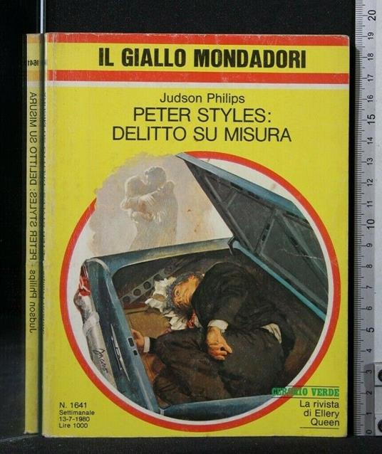 Peter Styles: Delitto su Misura - Judson Philips - copertina