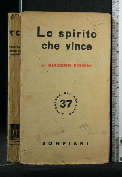 Lo Spirito Che Vince - Giacomo Pighini - copertina