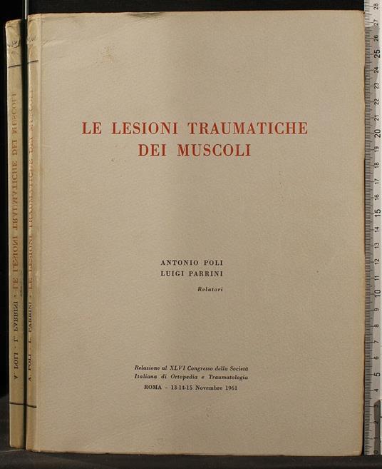 Le Lesioni Traumatiche Dei - Poli - copertina