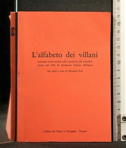 L' Alfabeto Dei Villani - Giovanni Poli - copertina