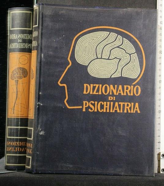 Dizionario di Psichiatria - Antoine Porot - copertina