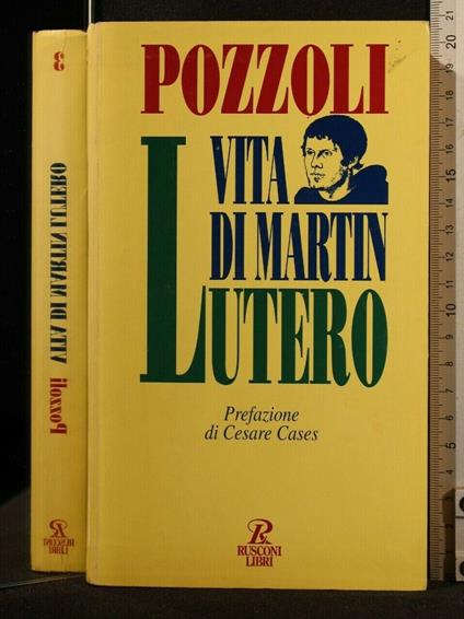 Vita di Martin Lutero - Pozzoli - copertina