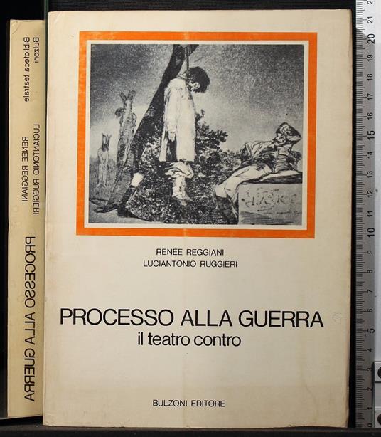 Processo alla guerra. Il teatro contro - Reggiani - copertina