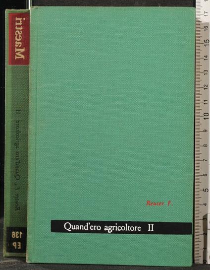 Maestri. Quad'ero agricoltore. Vol 2 - Fritz Reuter - copertina