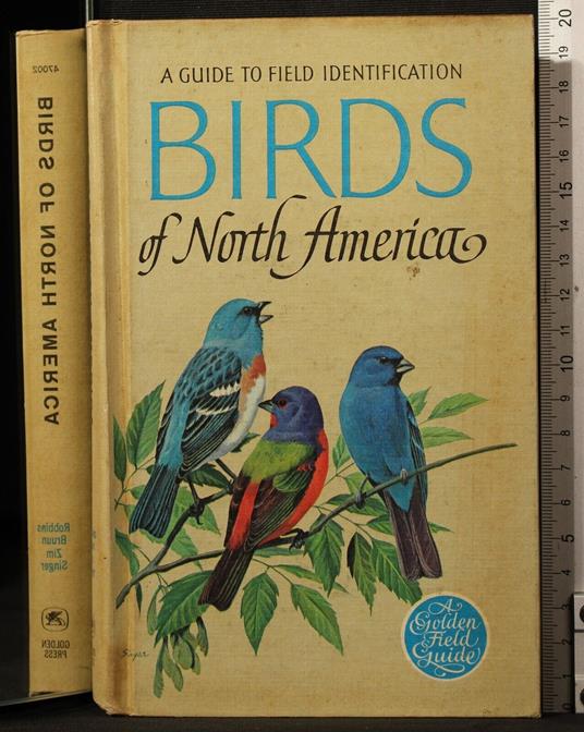 A guide to field identification birds of North America - Robbins - copertina