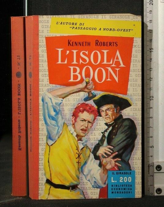 L' Isola Boon - Kenneth Roberts - copertina