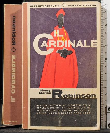 Il cardinale - Henry Morton Robinson - copertina