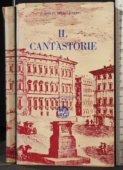 Il cantastoria - Giovan Santi Saccenti - copertina