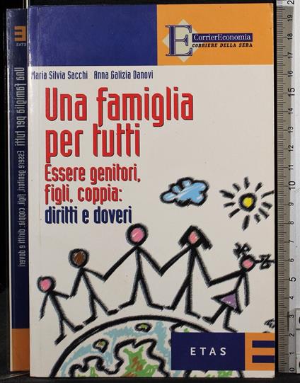 Una famiglia per tutti - Sacchi - copertina