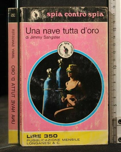 Una Nave Tutta D'Oro - Jimmy Sangster - copertina