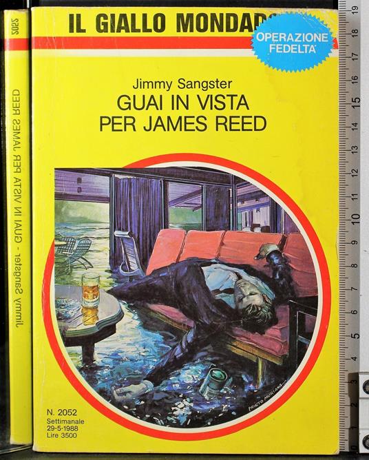 Guai in vista per James Reed - Jimmy Sangster - copertina