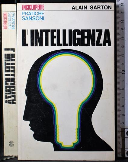 L' intelligenza - Alain Sarton - copertina