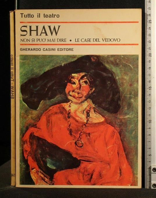 Tutto Il Teatro Non Si Può Mai Dire - Shaw - copertina