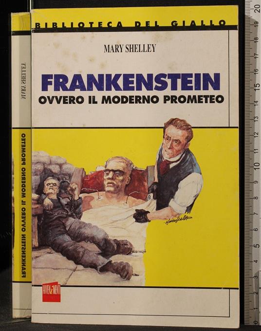 Frankenstein ovvero il moderno Prometeo - Shelley - copertina