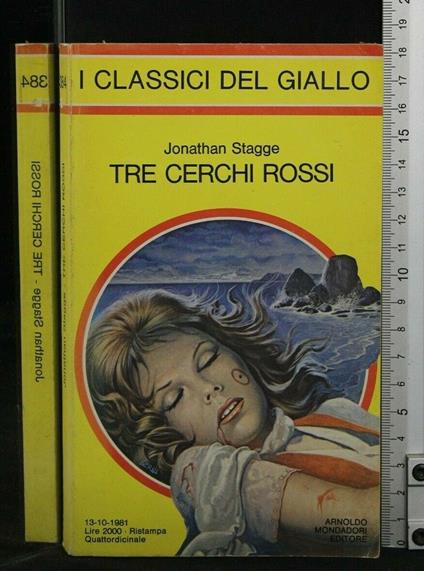 Tre Cerchi Rossi - Jonathan Stagge - copertina