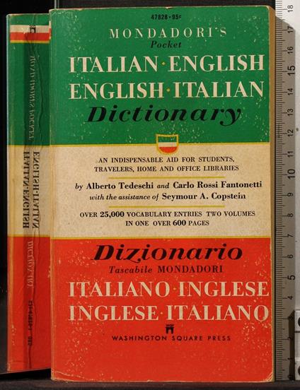 Dizionario Italiano-Inglese English-Italian - Tedeschi - copertina