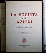 La società per azioni. Parte I