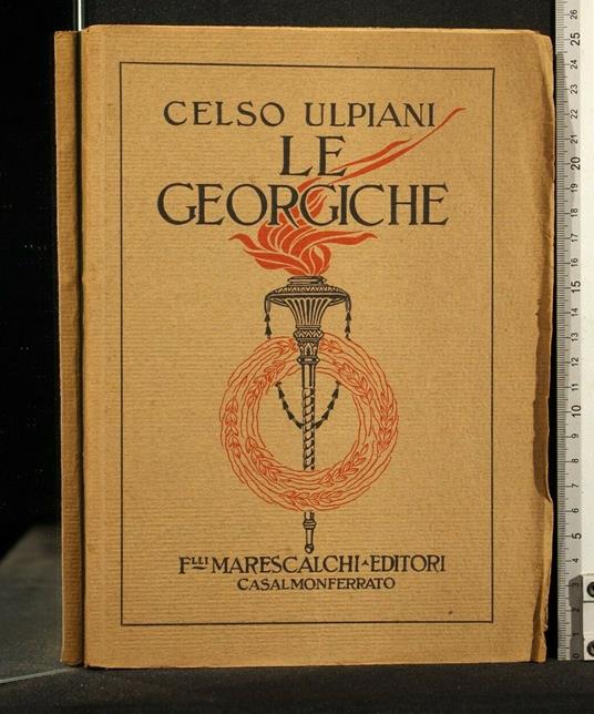 Le Georgiche - Celso Ulpiani - copertina