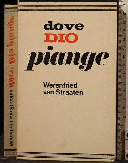 Dove Dio Piange - Werenfried Van Straaten - copertina