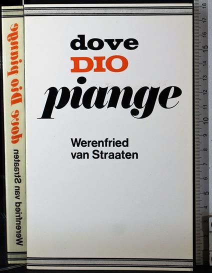 Dove Dio piange - Werenfried Van Straaten - copertina