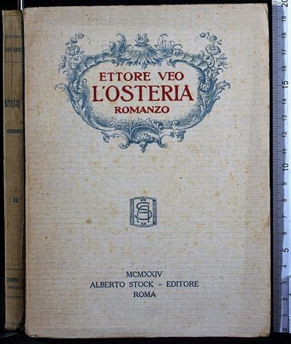 L' osteria - Ettore Veo - copertina