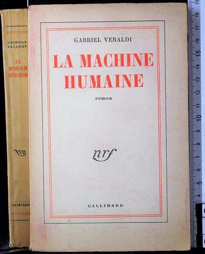 La machine humaine - Gabriel Veraldi - copertina