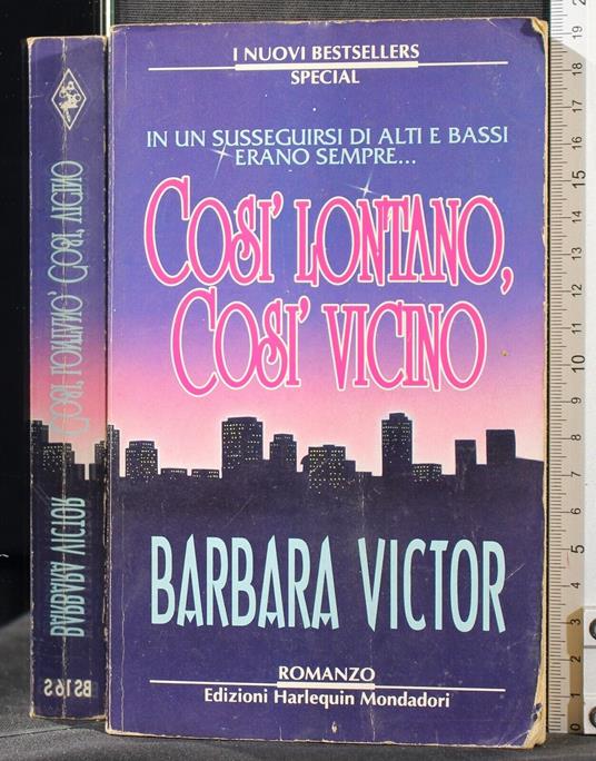 Così lontano, così vicino - Barbara Victor - copertina