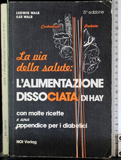 L' alimentazione dissociata di Hay - Ludwig Walb - copertina