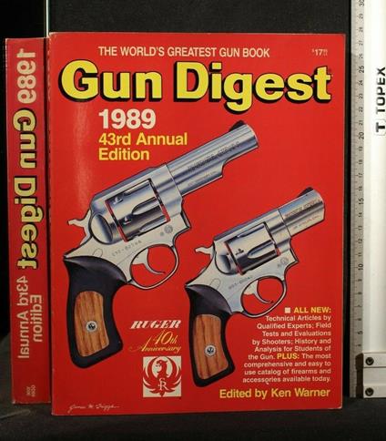 Gun Digest 1989 - Ken Warner - copertina