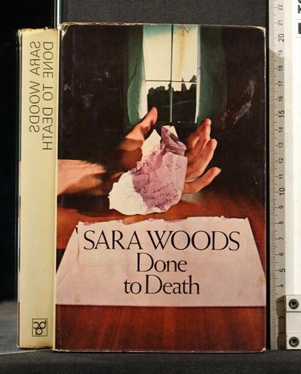 Done To Death - Sara Woods - copertina