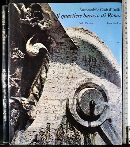 Il quartiere barocco di Roma - Zannier - copertina