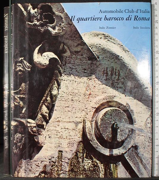 Il quartiere barocco di Roma - Zannier - copertina