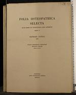 Folia Osteopathica Selecta. Serie Ii