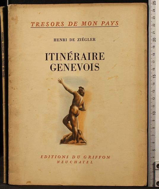 Itineraire Genevois - Henri de Ziegler - copertina