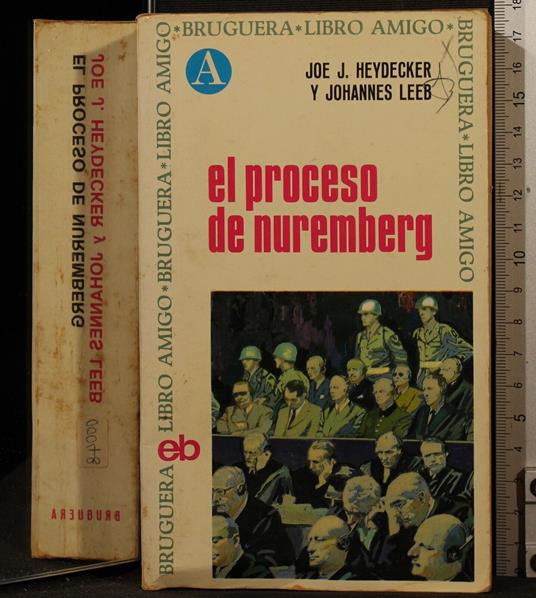El proceso de Nuremberg - copertina