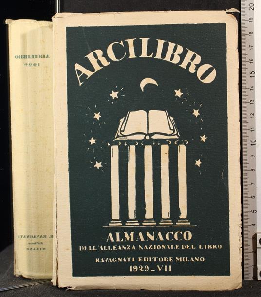 Arcilibro 1929. Almanacco dell'alleanza nazionale del libro - copertina