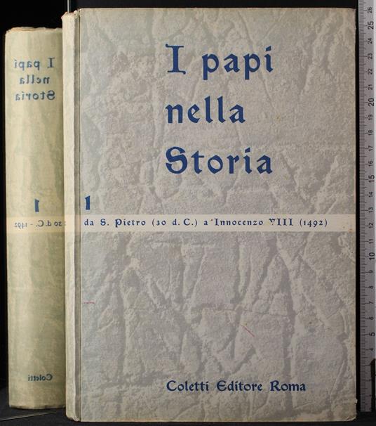 I papi nella storia. Vol 1 - copertina