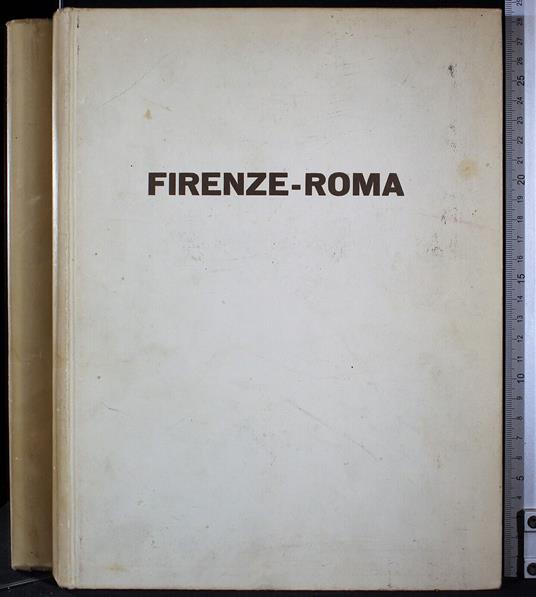 Comunicazioni stradali attraverso i tempi. Firenze-Roma - copertina
