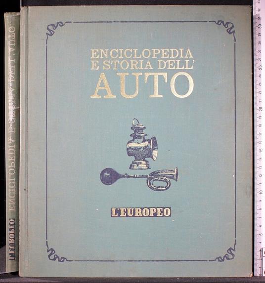 Enciclopedia e storia dell'auto - copertina