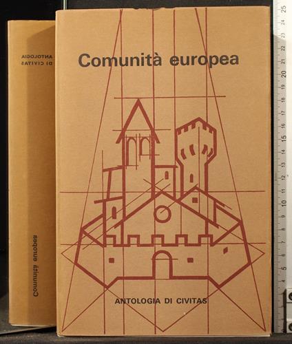 Comunità europea. Antologia di civitas - copertina