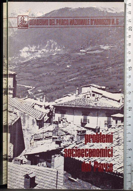 Problemi socioeconomici del Parco nazionale d'Abruzzo - copertina