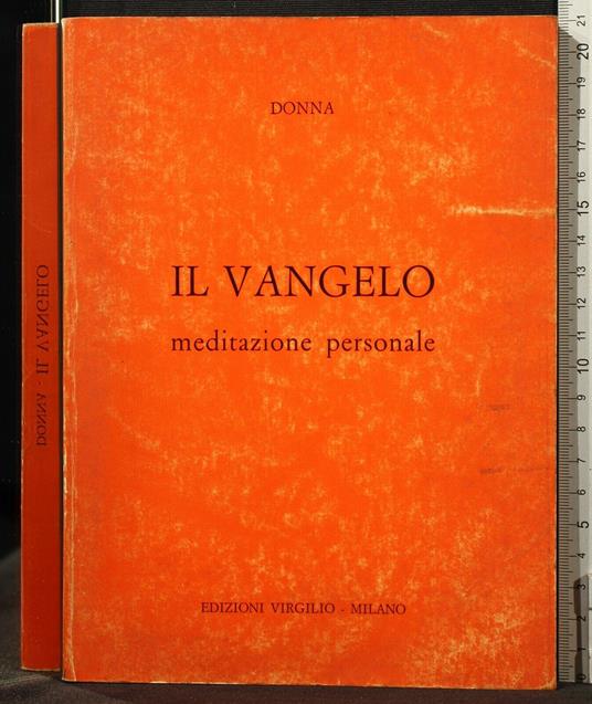 Il Vangelo. Meditazione Personale - copertina