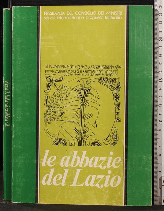 Le abbazie del Lazio - copertina