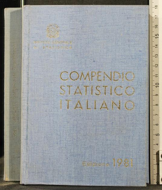 Compendio Statistico Italiano - copertina
