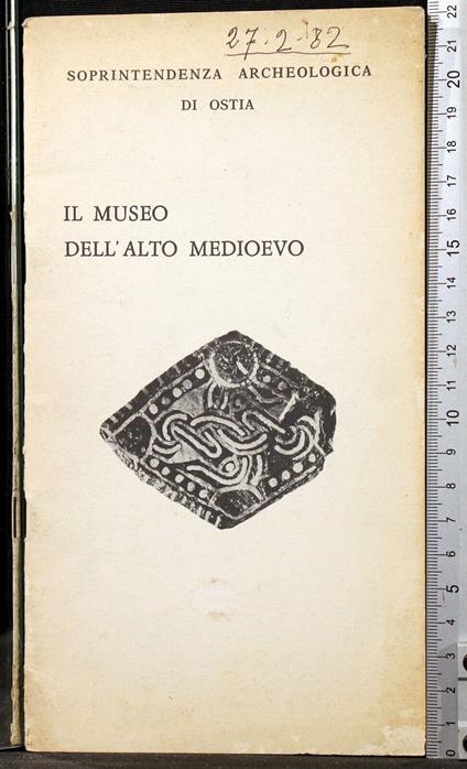 Il museo dell'alto medioevo - copertina